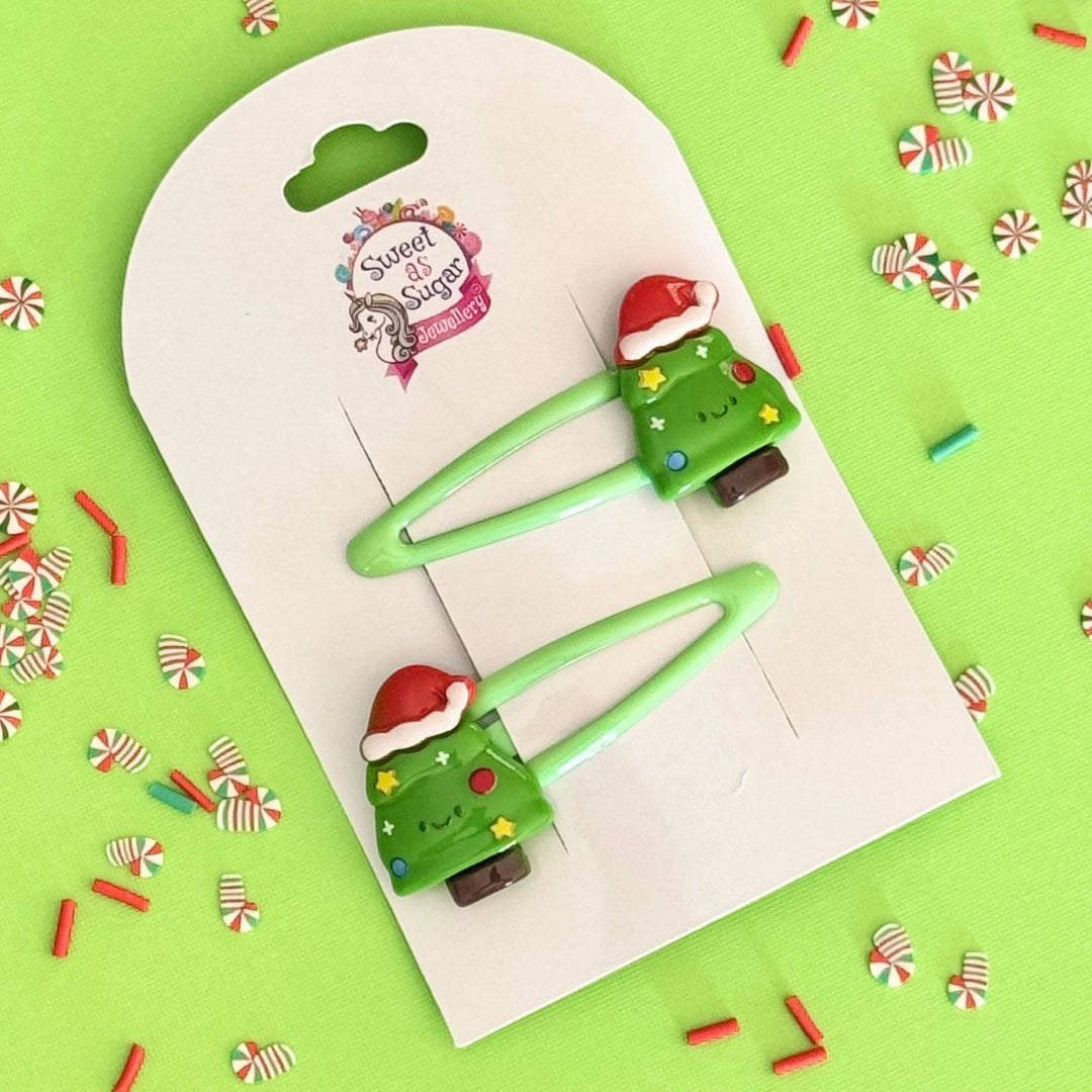 Hair Clip - Christmas Tree