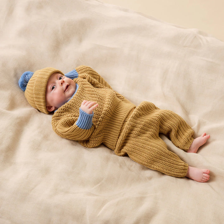 Jumper | Organic Knitted - Honey Drop