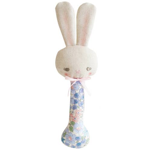 Rattle | Bunny - Liberty Blue