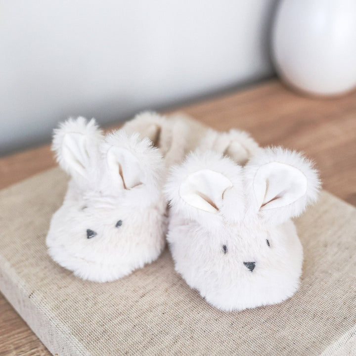 Booties | Plush Bunny - Ivory