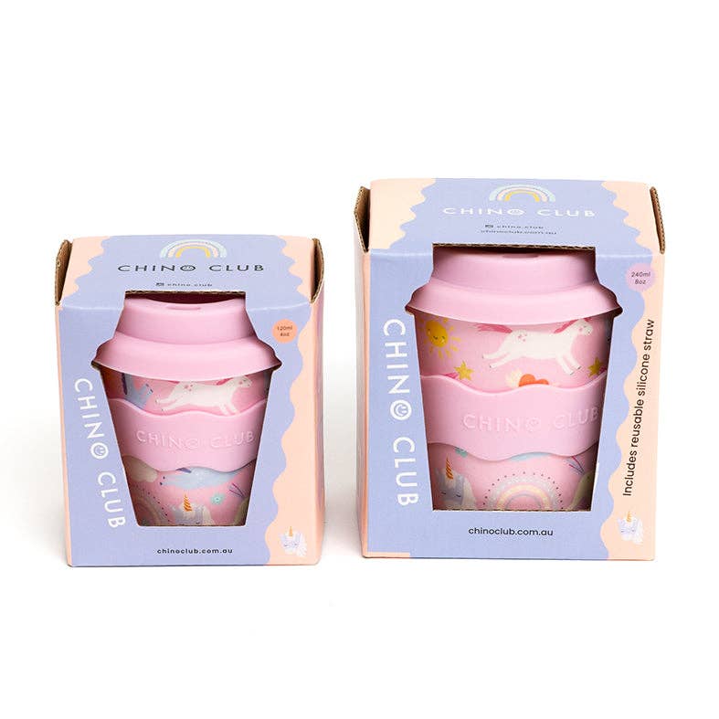 Babychino Cup | 4oz - Pink Unicorn NEW