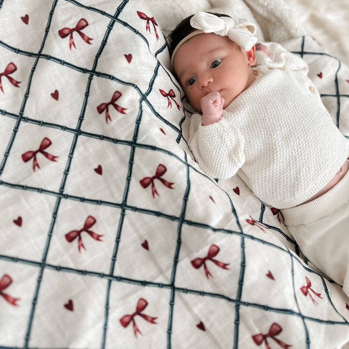 Swaddle | Organic - Bow Peep