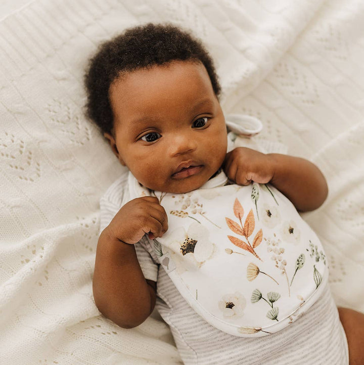 Bib | Organic Cotton - Boho Floral