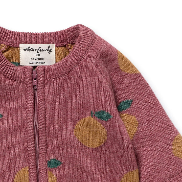 Growsuit | Organic Knitted - Clementine