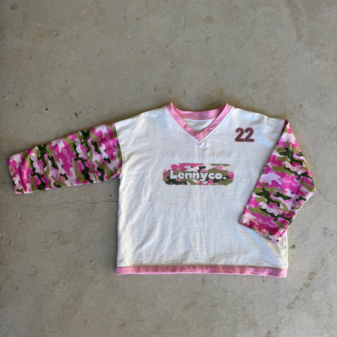 Lennyco LS Tee | Pink Camo