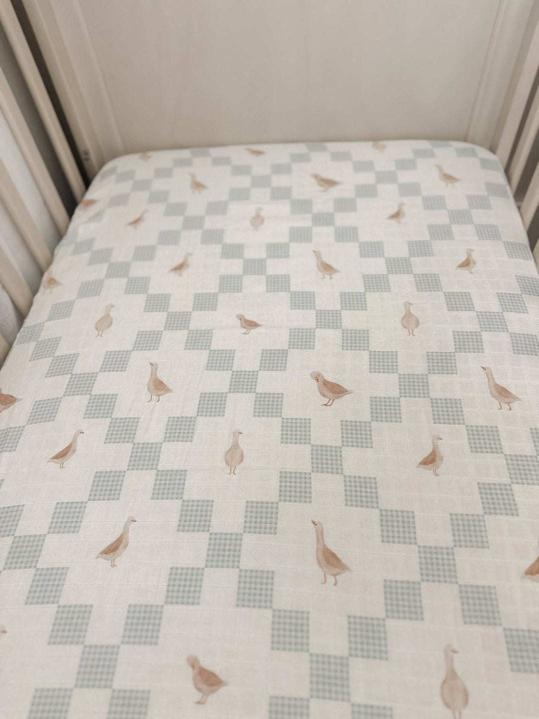 Fitted Cot Sheet | Goosey Gander