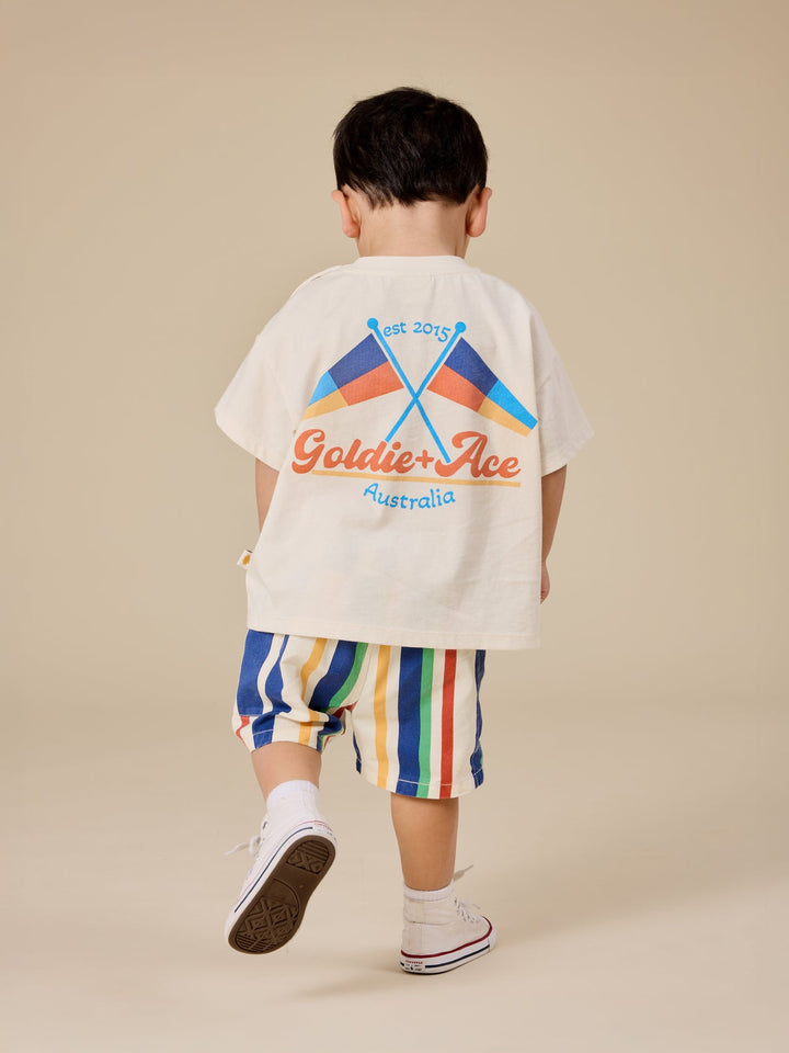 Tee | Oversized - Nautical Flag