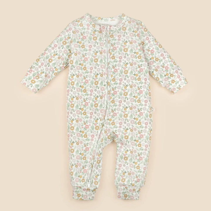 Organic Cotton Growsuit - Daisies