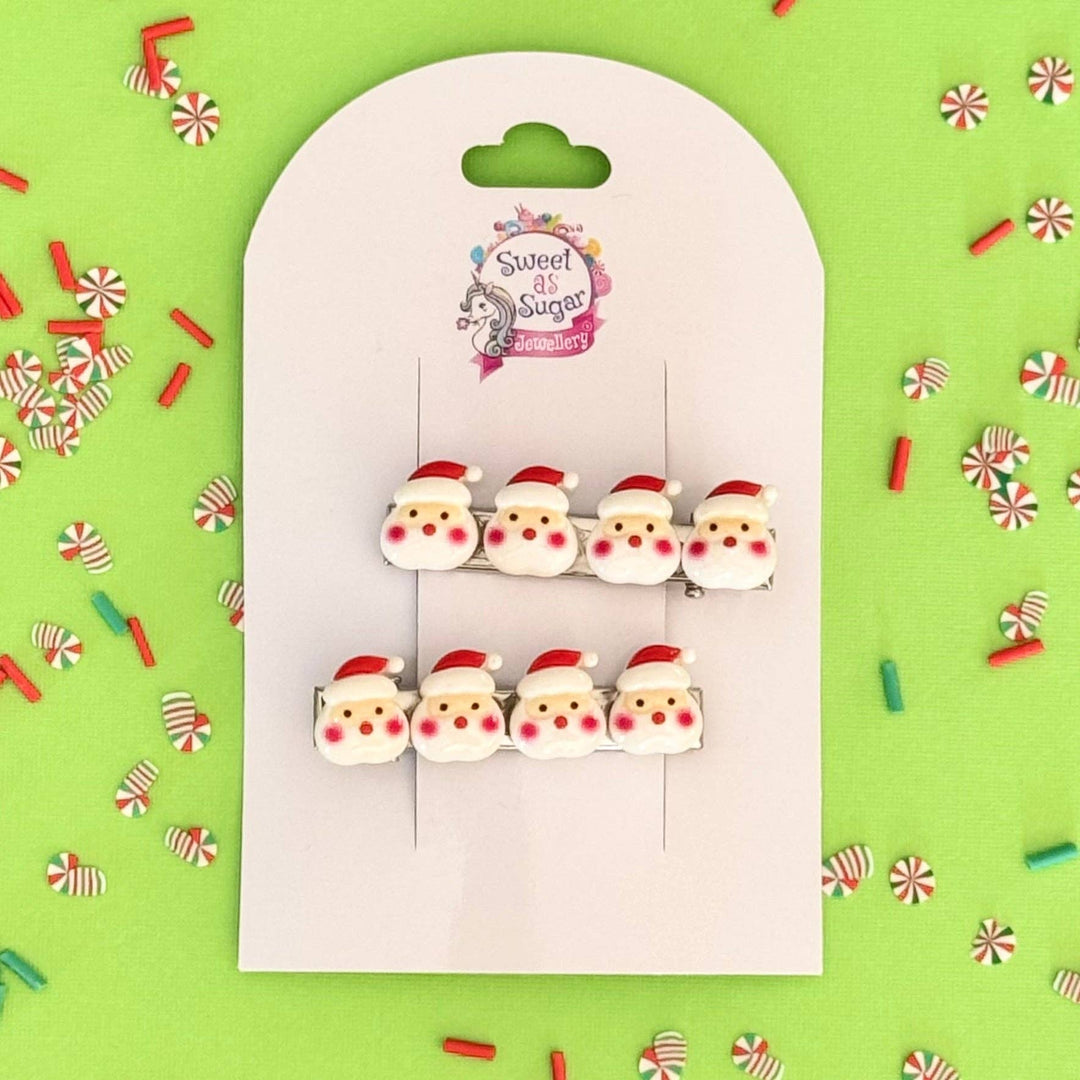 Hair Pin - Santa