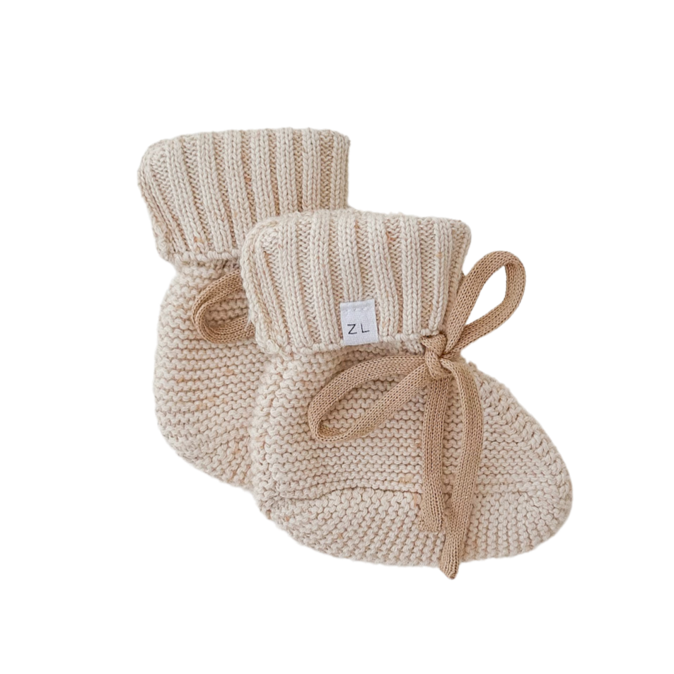 Booties - Biscotti Fleck