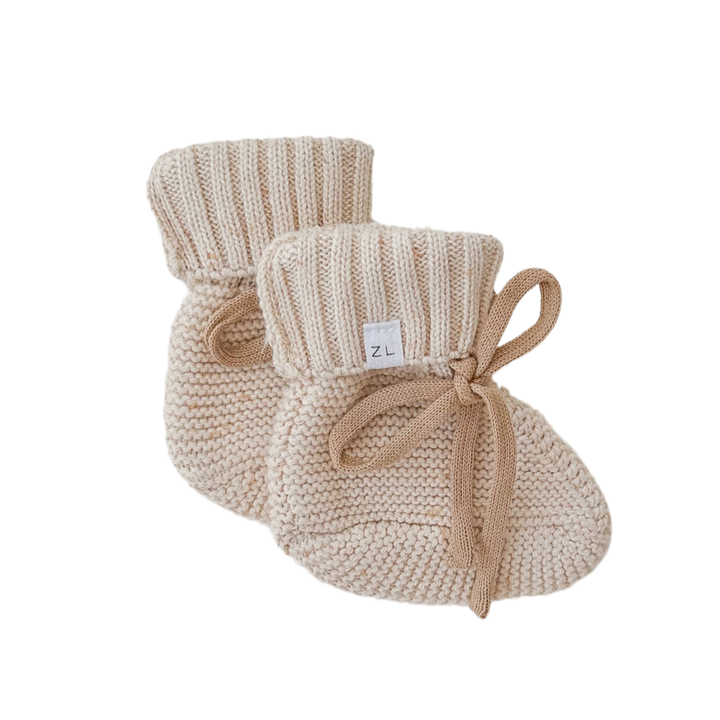 Booties - Biscotti Fleck