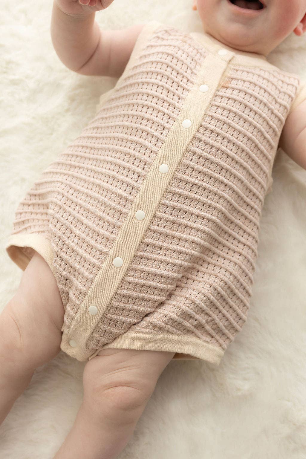 Breezy Knit Romper | Biscotti
