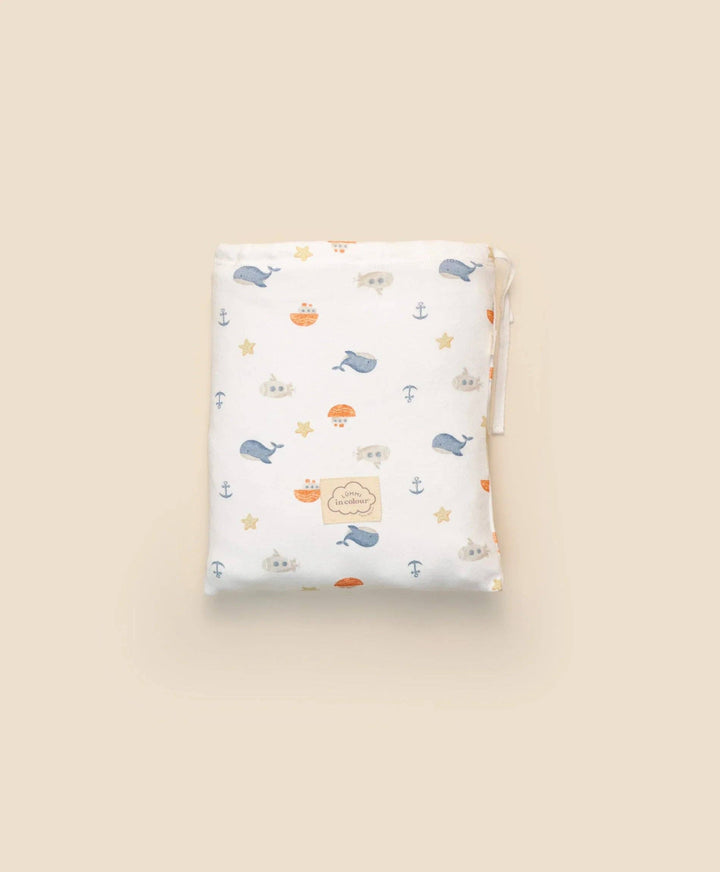 Organic Swaddle Wrap - Sea