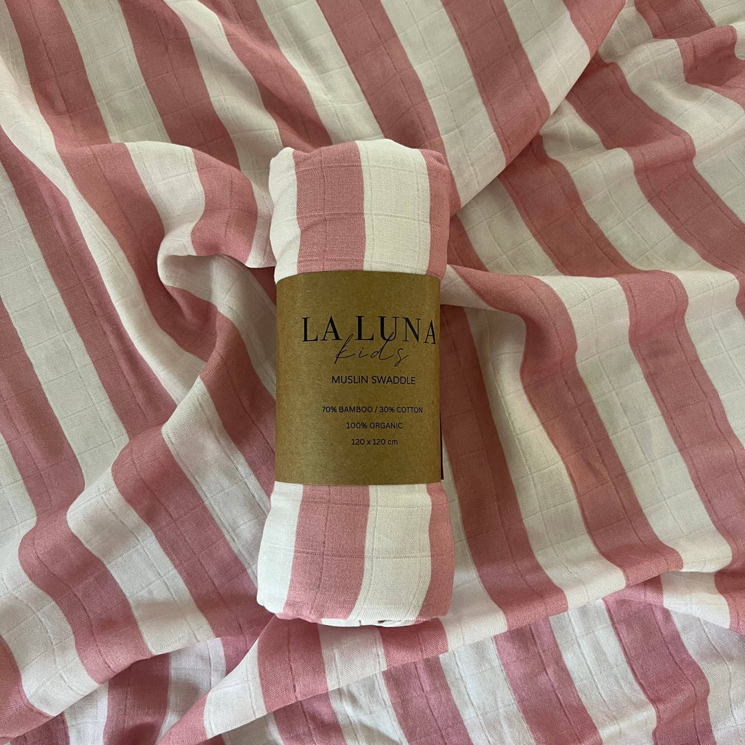 Swaddle | Organic - Rosy Dawn