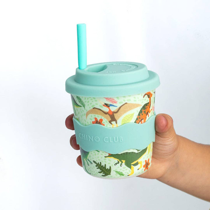 Kids Keep Cup | 8oz - Green Dino