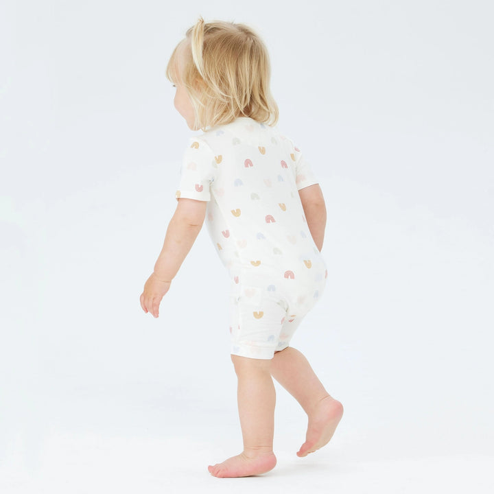 Onesie | Day or Night Short Sleeve - Over the Rainbow