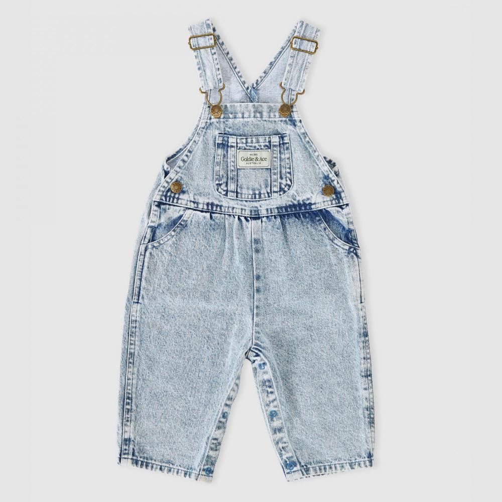 Overalls | Austin - Vintage Washed Light Denim