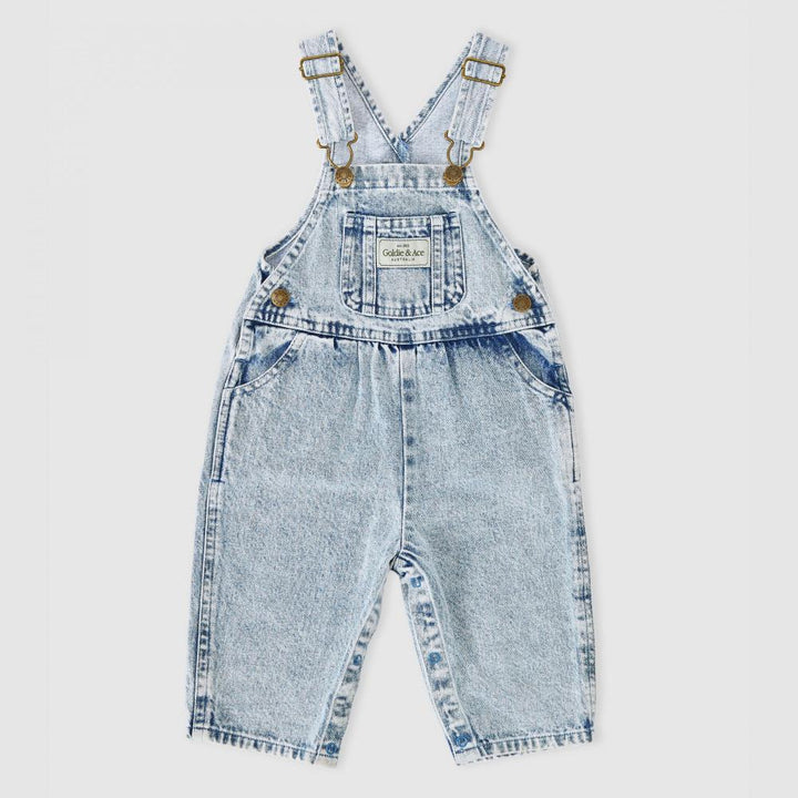 Overalls | Austin - Vintage Washed Light Denim
