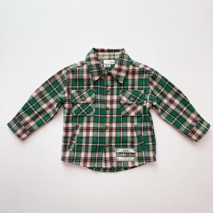 Shirt | Check - Rowan Emerald