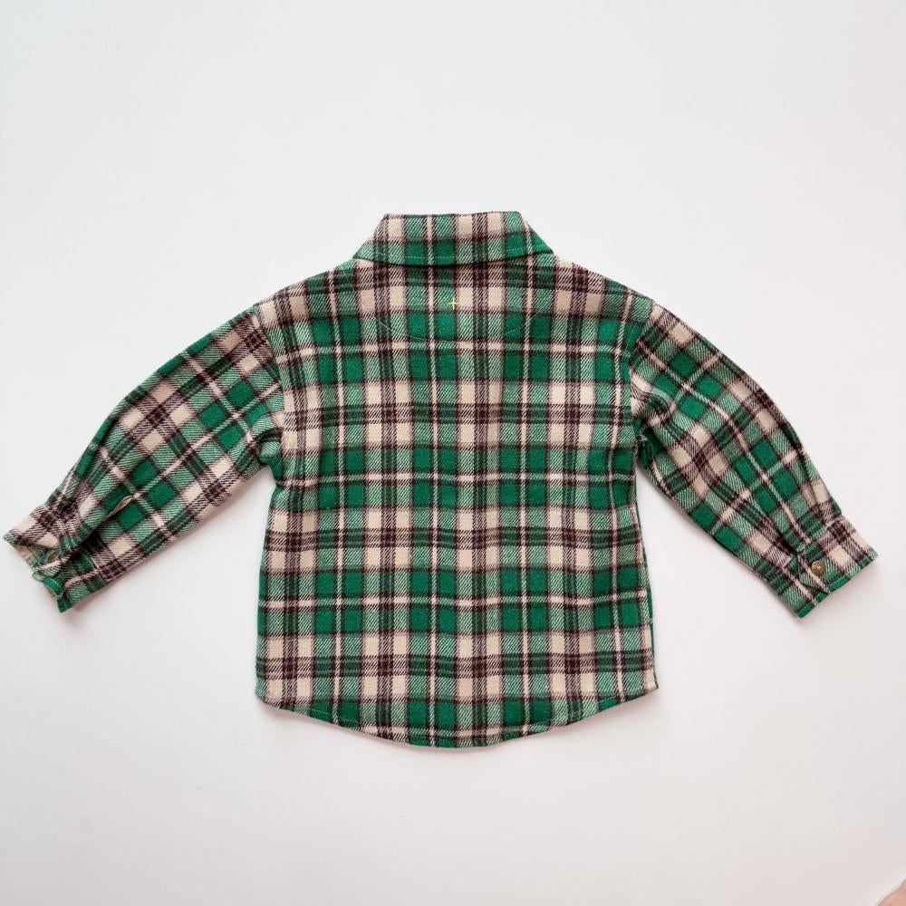 Shirt | Check - Rowan Emerald