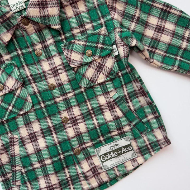 Shirt | Check - Rowan Emerald