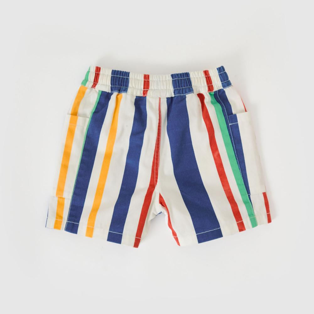 Shorts | Noah - 90's Bold Stripe Denim