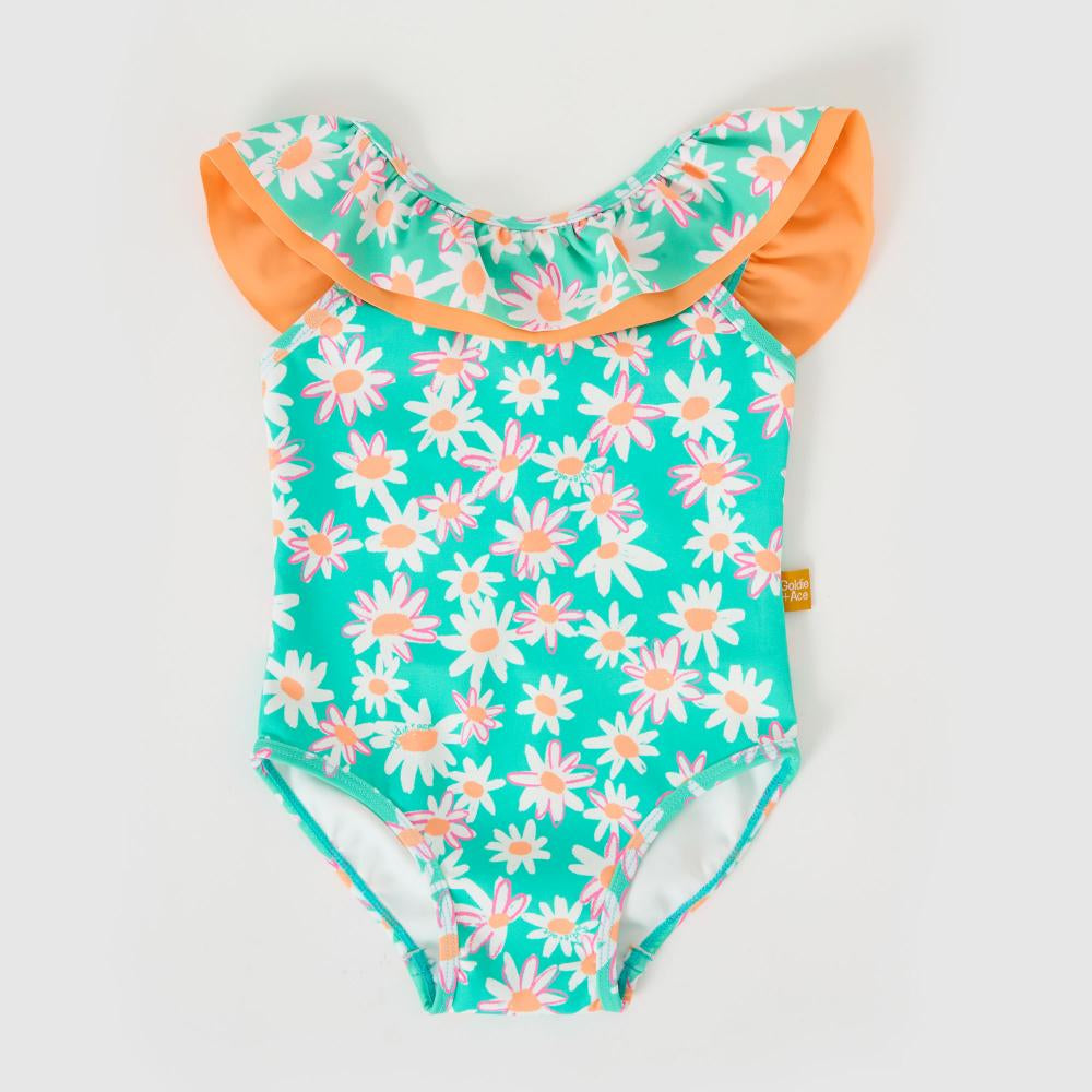 Swimsuit | Sleeveless - Daisy Patch