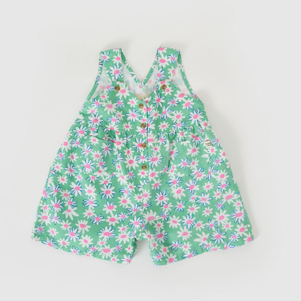 Shortalls | Sara - Daisy Patch