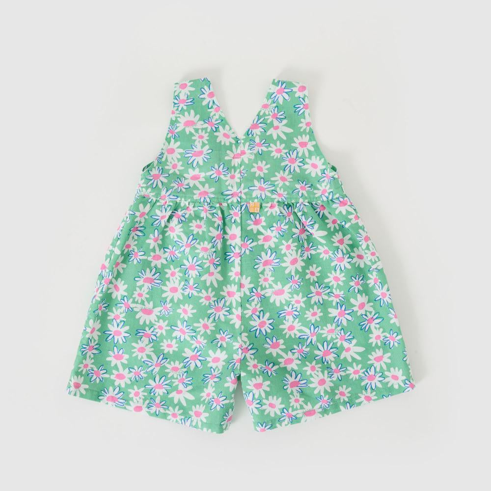 Shortalls | Sara - Daisy Patch