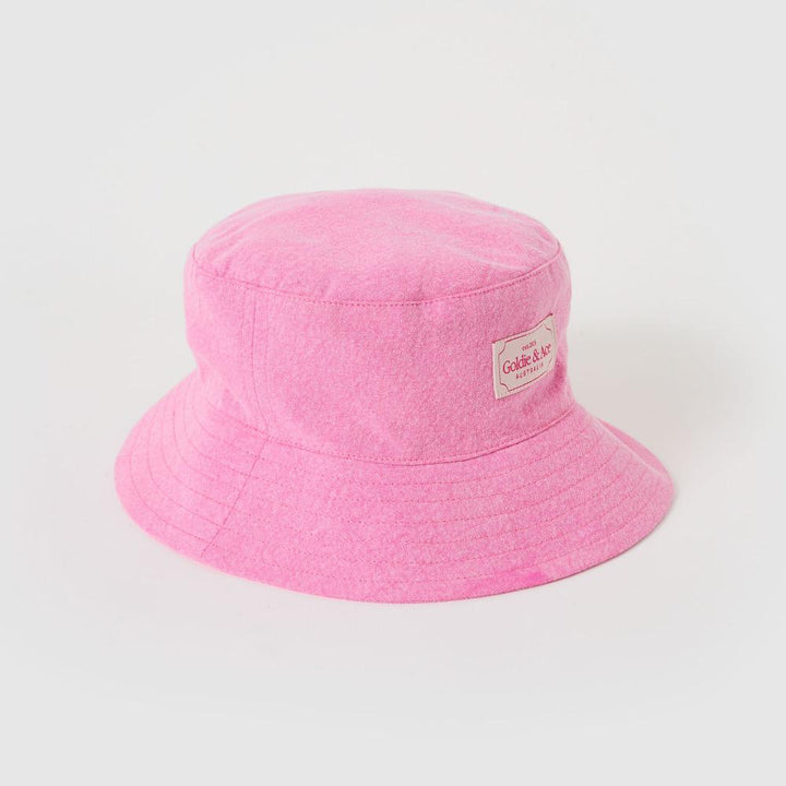 Hat | Denim - Pink