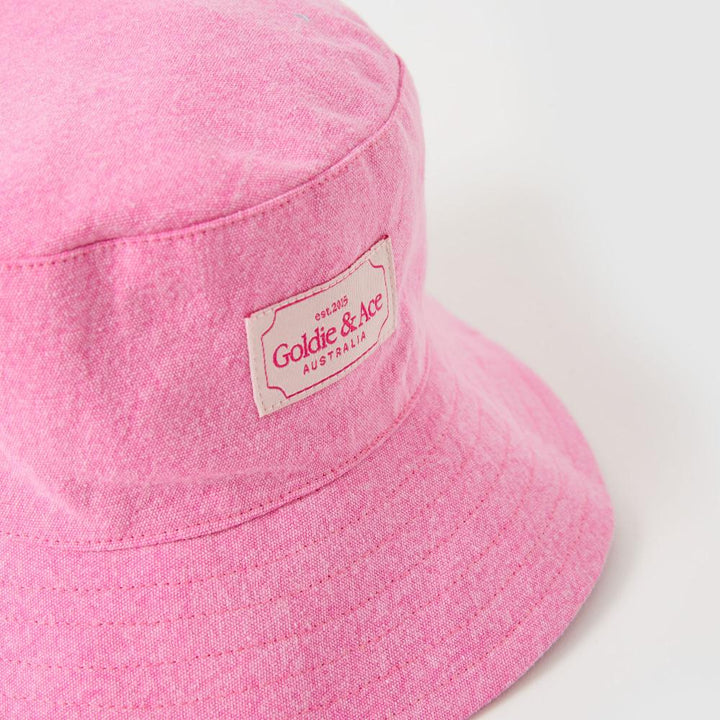 Hat | Denim - Pink