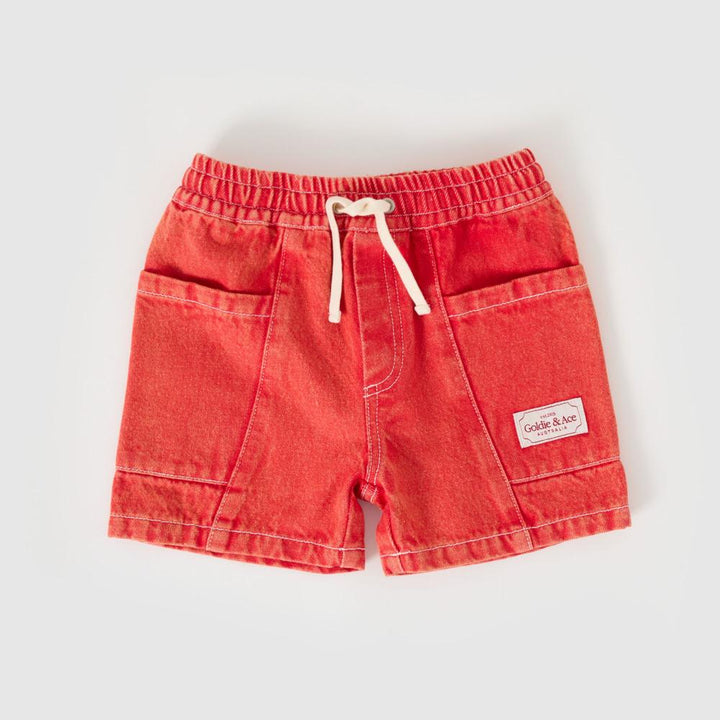 Shorts | Noah - Denim - Apple Red