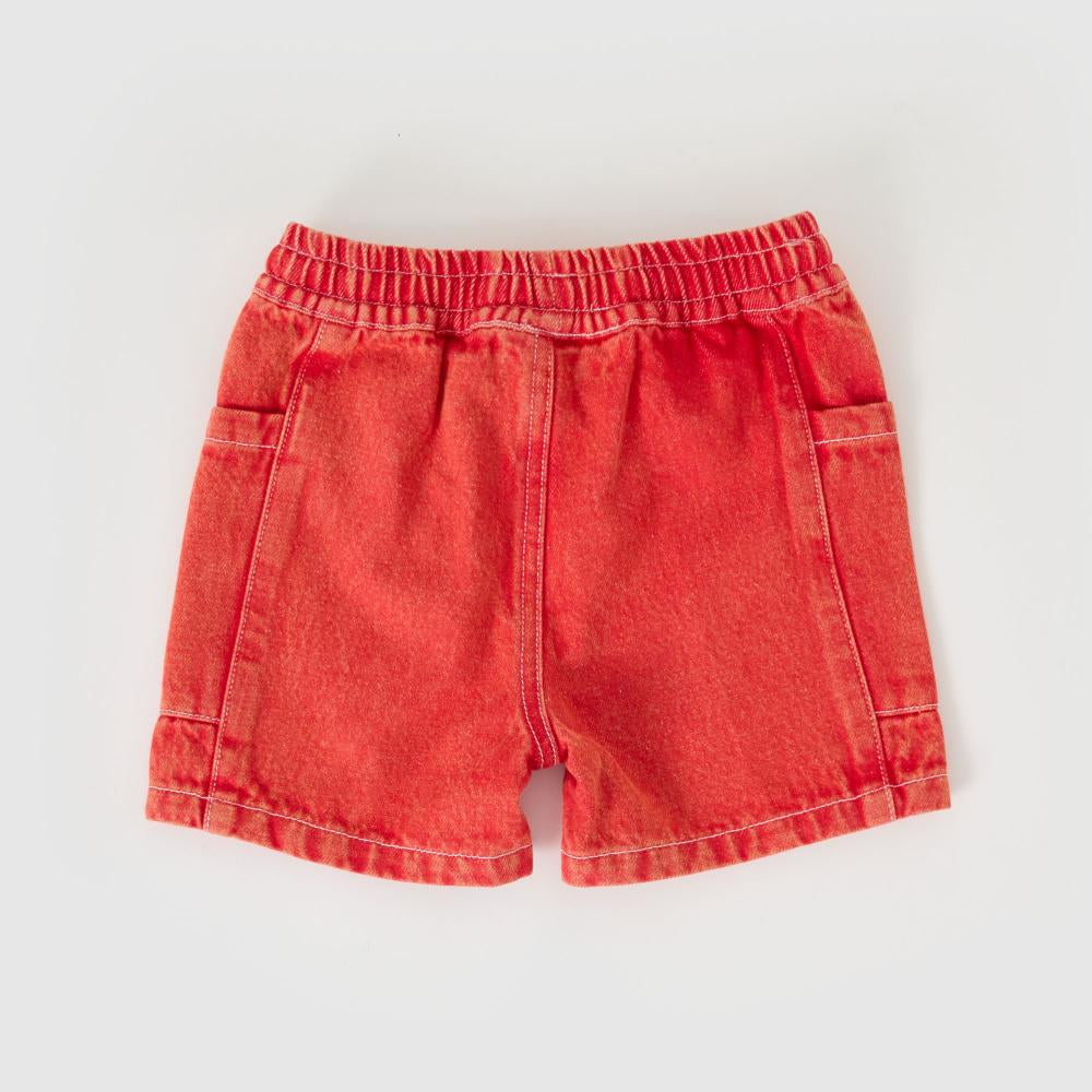 Shorts | Noah - Denim - Apple Red