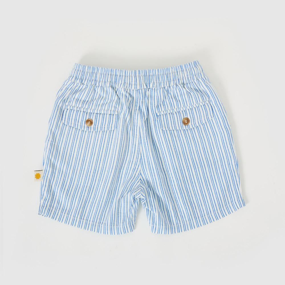 Shorts | Noah - Sailor Stripe Linen