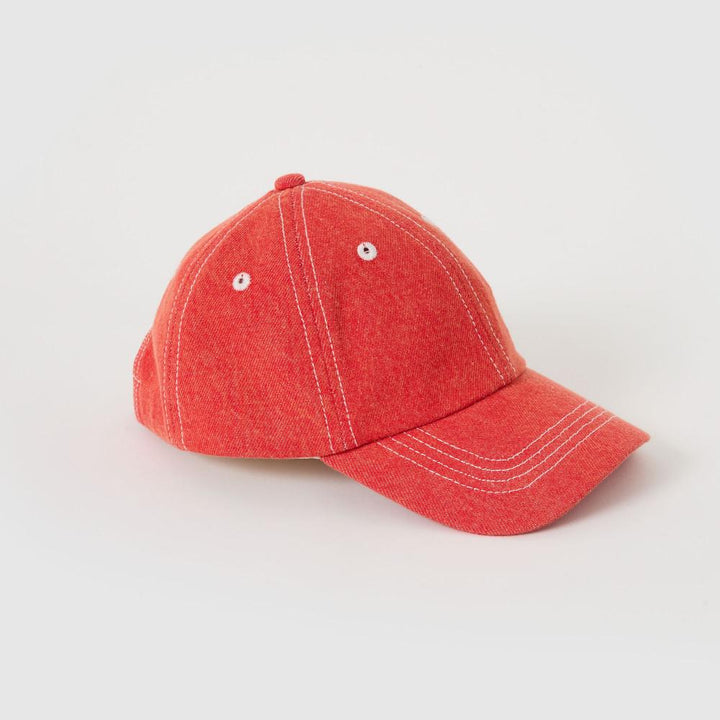 Cap | Denim - Tate - Apple Red