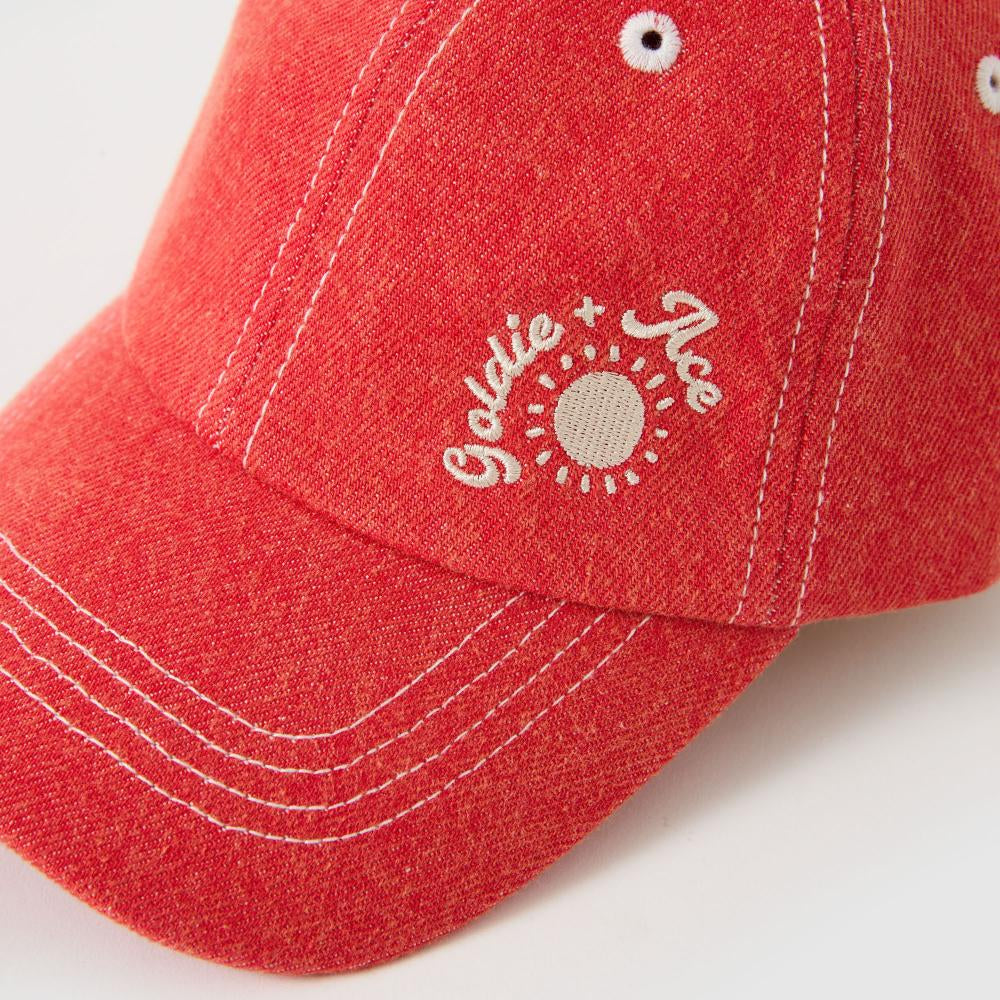 Cap | Denim - Tate - Apple Red