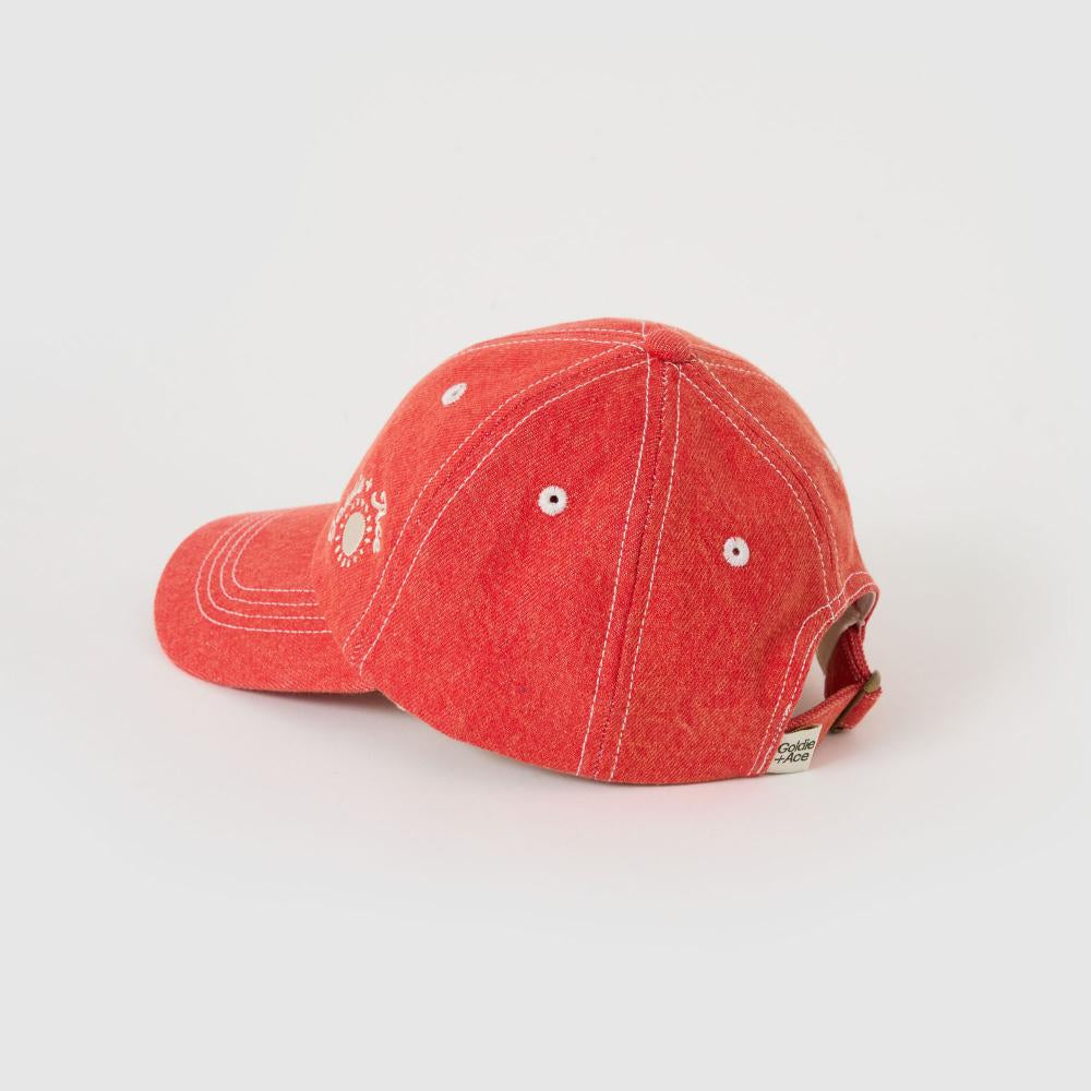 Cap | Denim - Tate - Apple Red