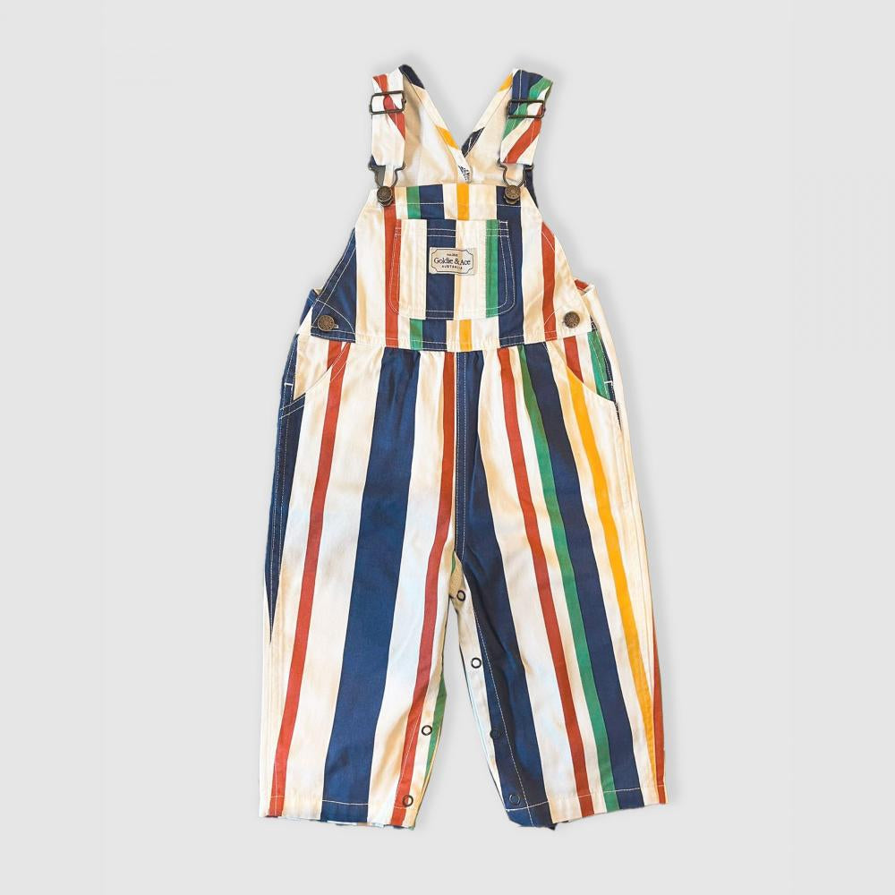 Overalls | Austin - 90's Bold Stripe Denim