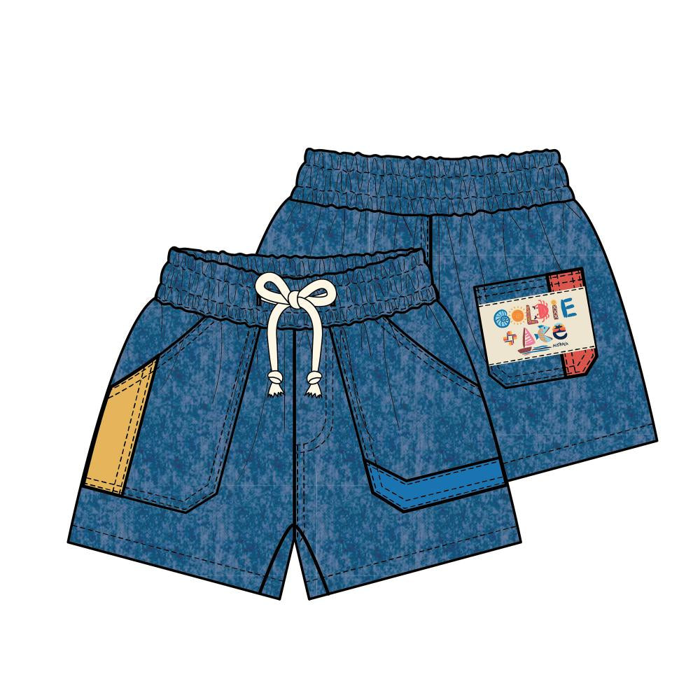 Shorts | Noah - Primary Pop Denim