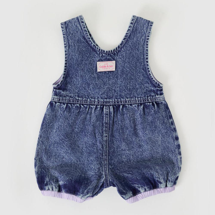 Romper | Nina - Denim Pastel Petals