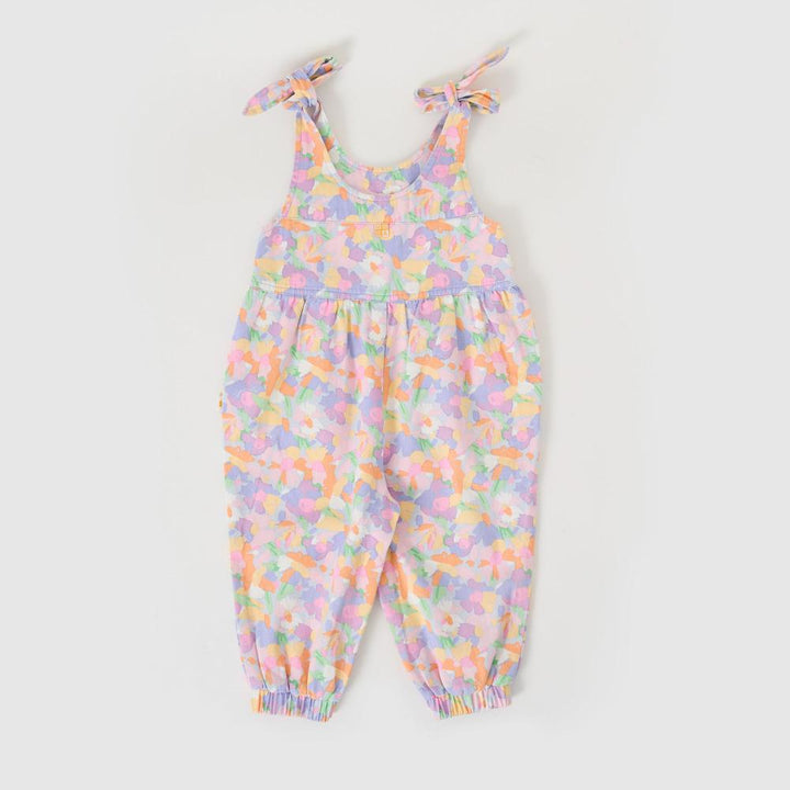Overalls | Tiffany Tie Up - Pastel Bouquet