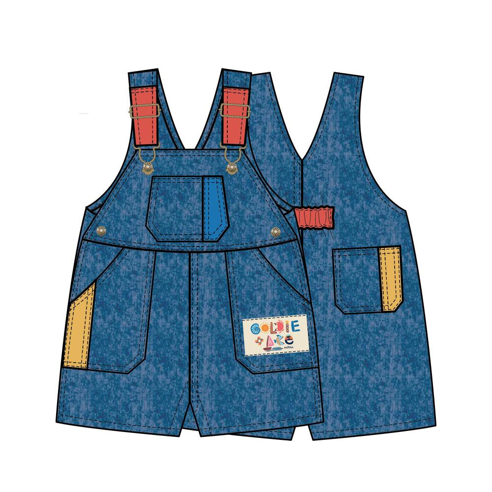 Overalls | Burton - Primary Pop Denim