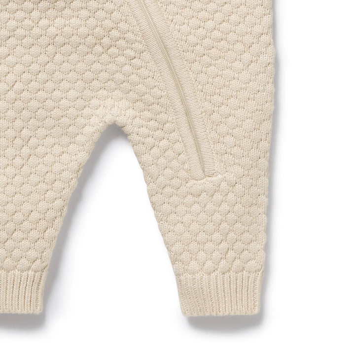 Growsuit | Organic Knitted - Cream
