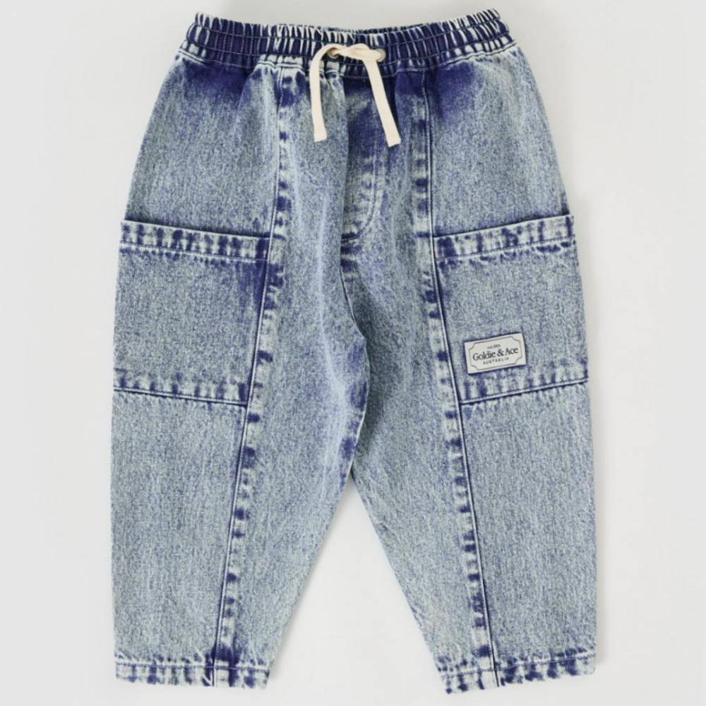 Pant | Kit Denim Pocket Pant - Light Denim
