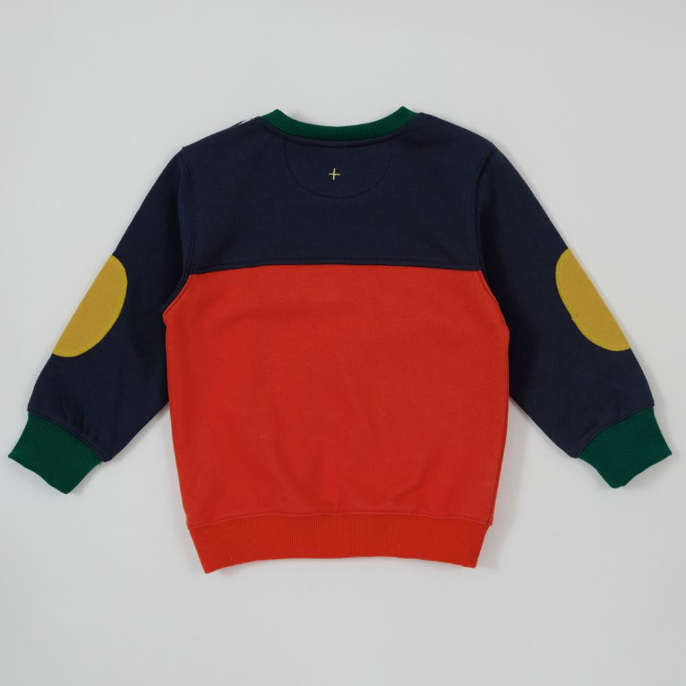 Sweater | Pocket - Colour Block
