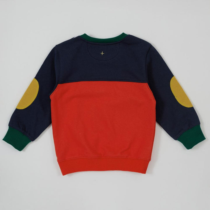 Sweater | Pocket - Colour Block