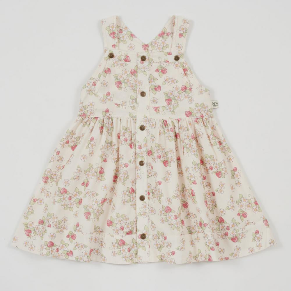 Pinafore Dress | Goldie Vintage - Strawberry Fields