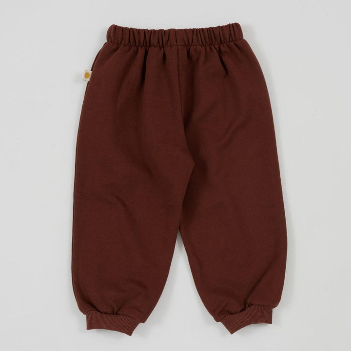 Sweatpant | Comfy Embroided - Brown