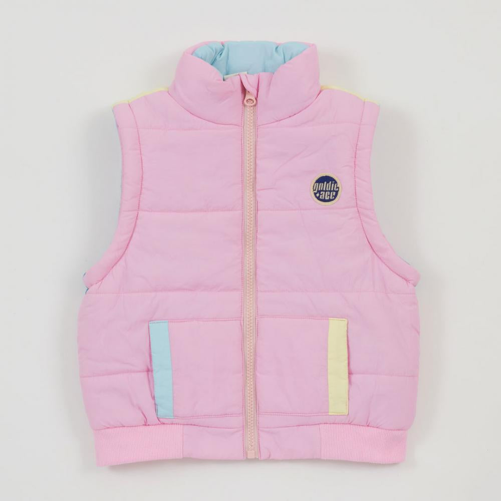Parka Jacket/Vest | Stevie Sunrise - Pastel