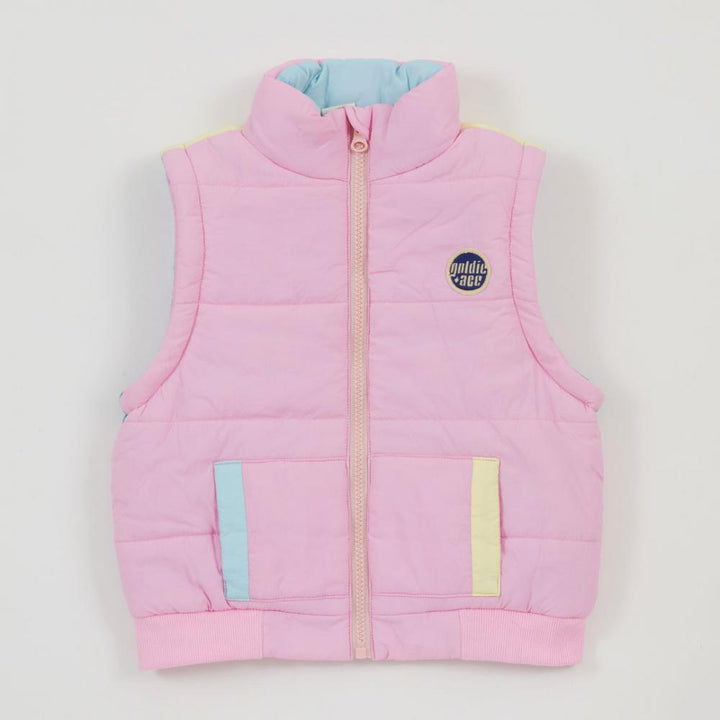 Parka Jacket/Vest | Stevie Sunrise - Pastel